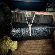 Mini Midnight Society Pendant - Small Burning at Both ends Candle Necklace - Ready to Ship