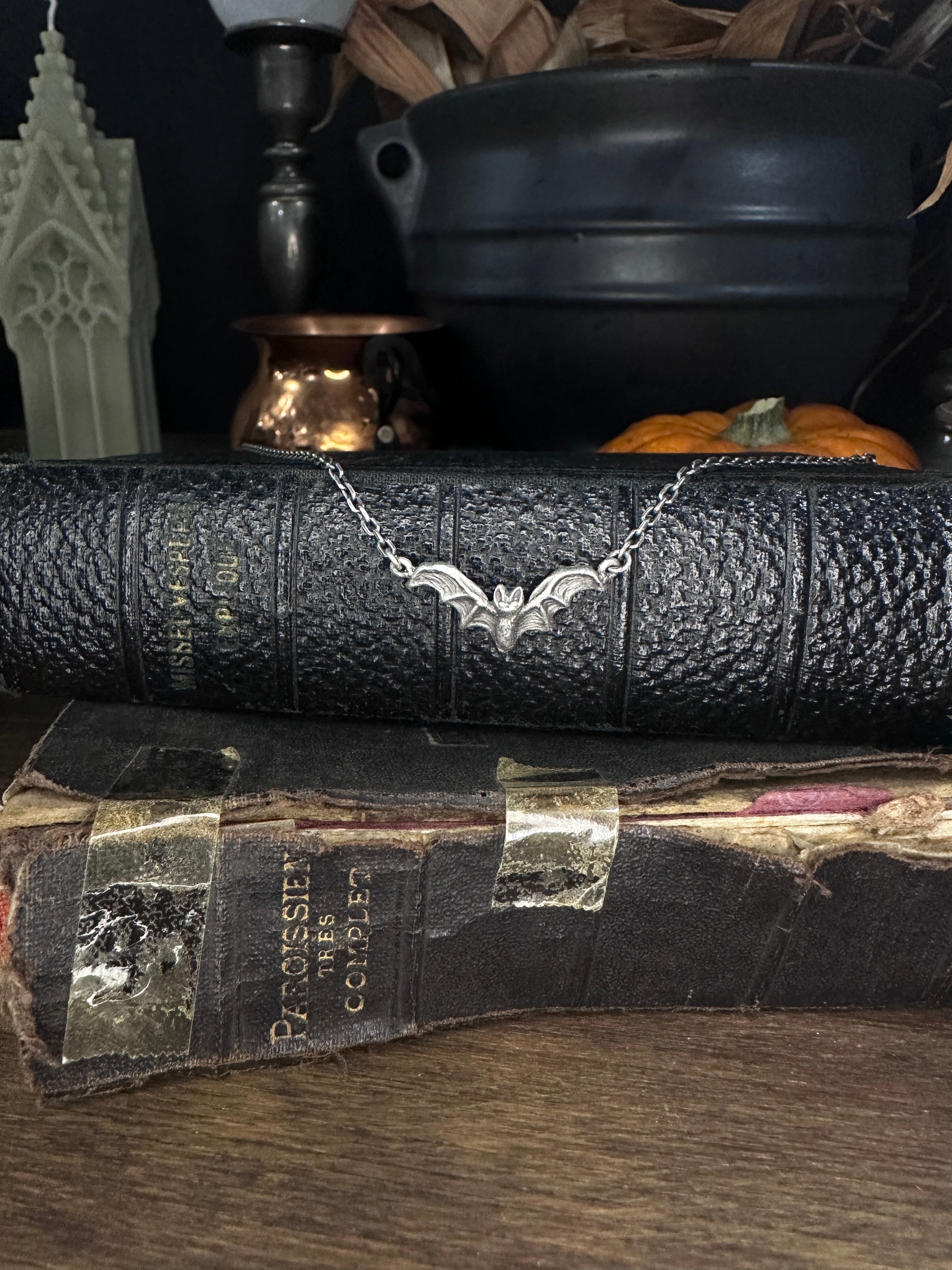 Bat Necklace - Ready to Ship