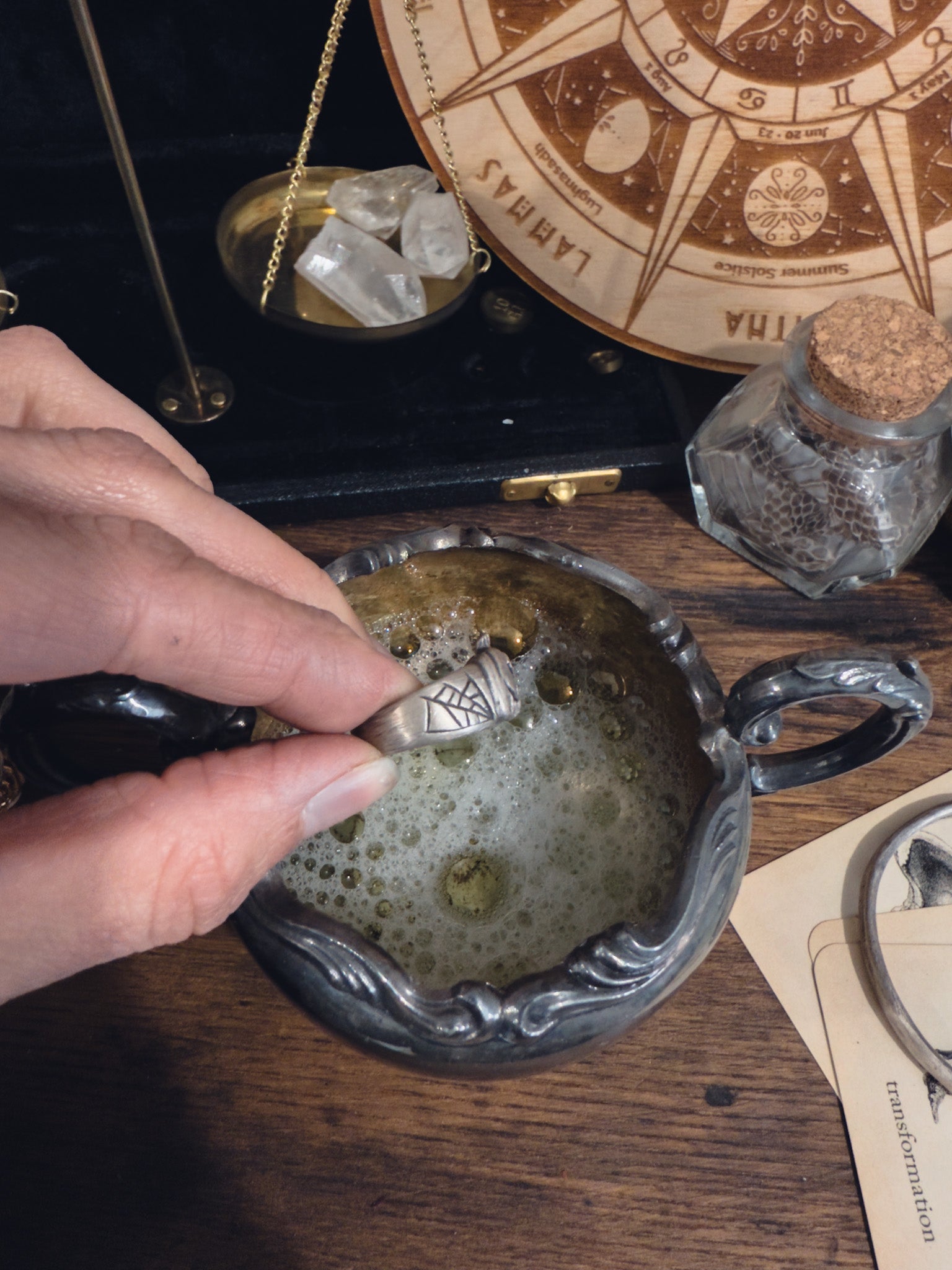 Soak & Loosen Debris: