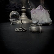 Smoke Ring - Witchy Silver Stacker Ring