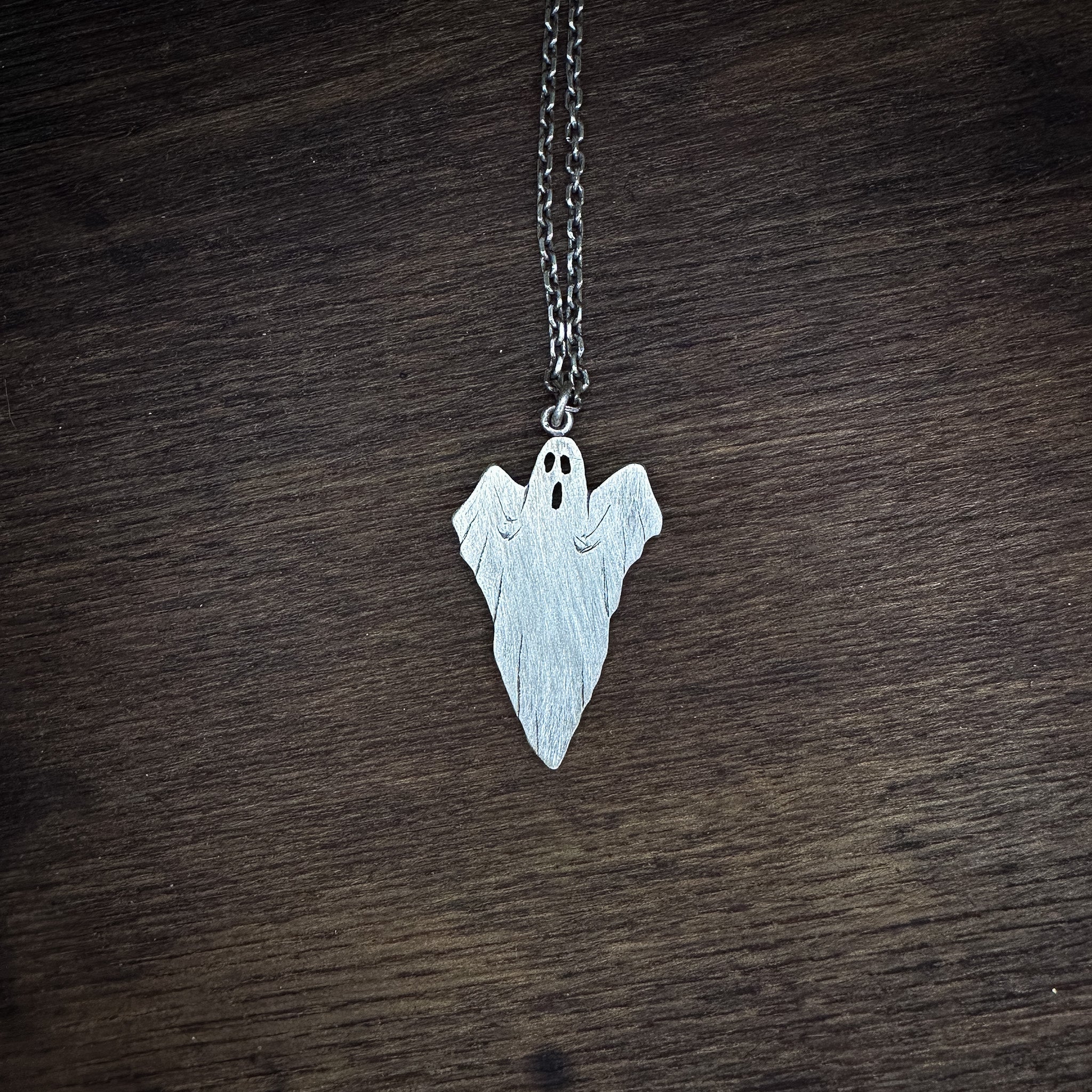 Ghost Pendant Necklace