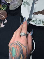 Sugar Goth Ring- Uneven X Olivia Faust Ready to Ship