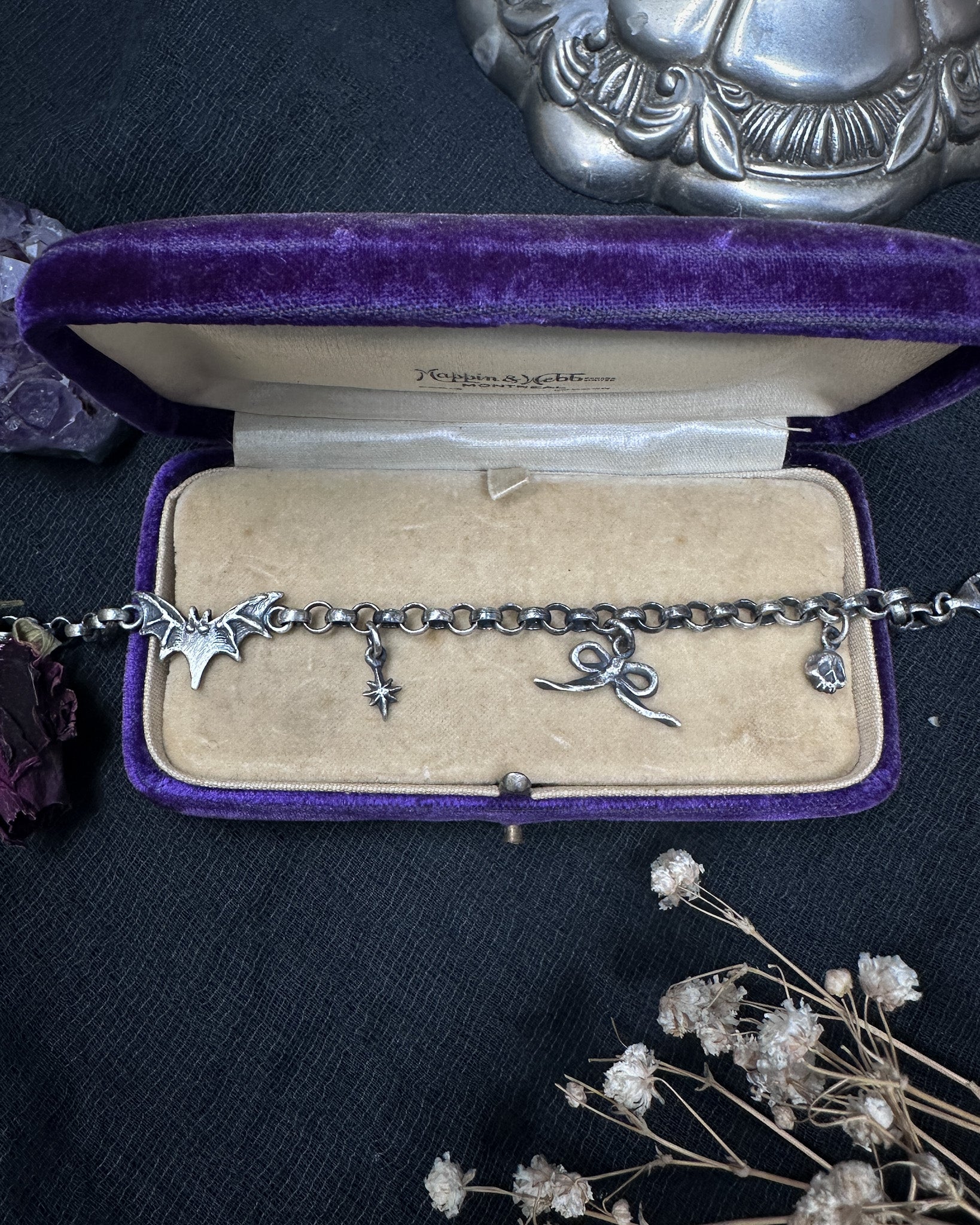Macabre Daydreams Charm Bracelet LIMITED - Uneven X Olivia Faust