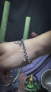 Macabre Daydreams Charm Bracelet LIMITED - Uneven X Olivia Faust