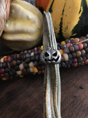 Jack-O-Lantern Pumpkin Ring - Ready to Ship