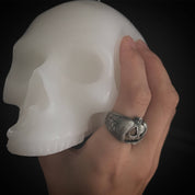 Jack-O-Lantern Pumpkin Ring - Ready to Ship