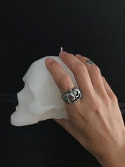 Jack-O-Lantern Pumpkin Ring - Ready to Ship