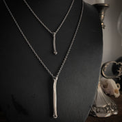 Big Cat Bone Pendant Necklace - Ready to Ship