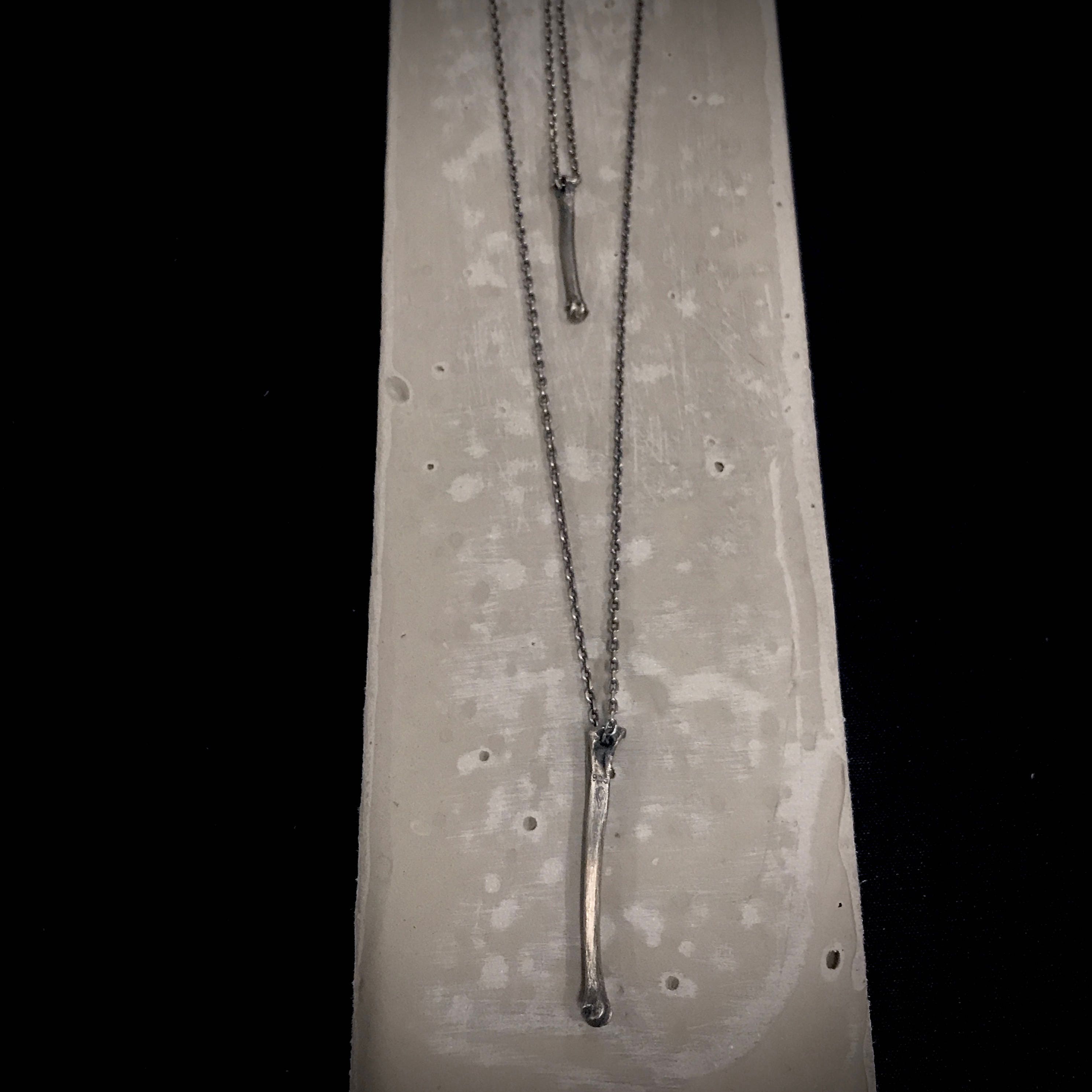 Big Cat Bone Pendant Necklace - Ready to Ship