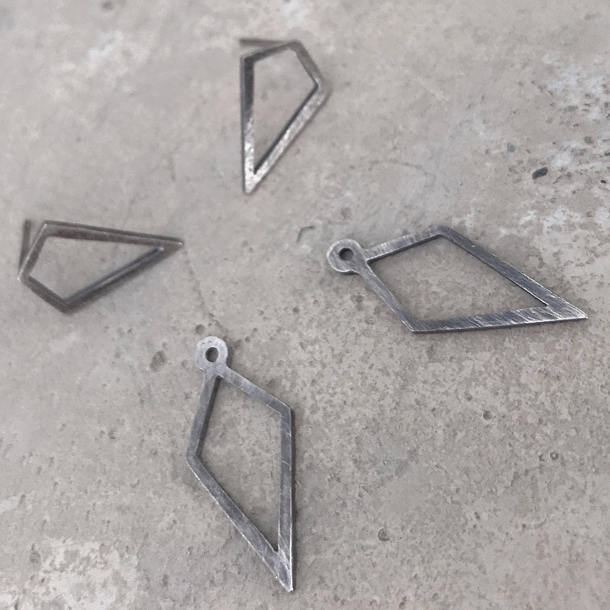 Uneven Signature Ear Jackets Earrings