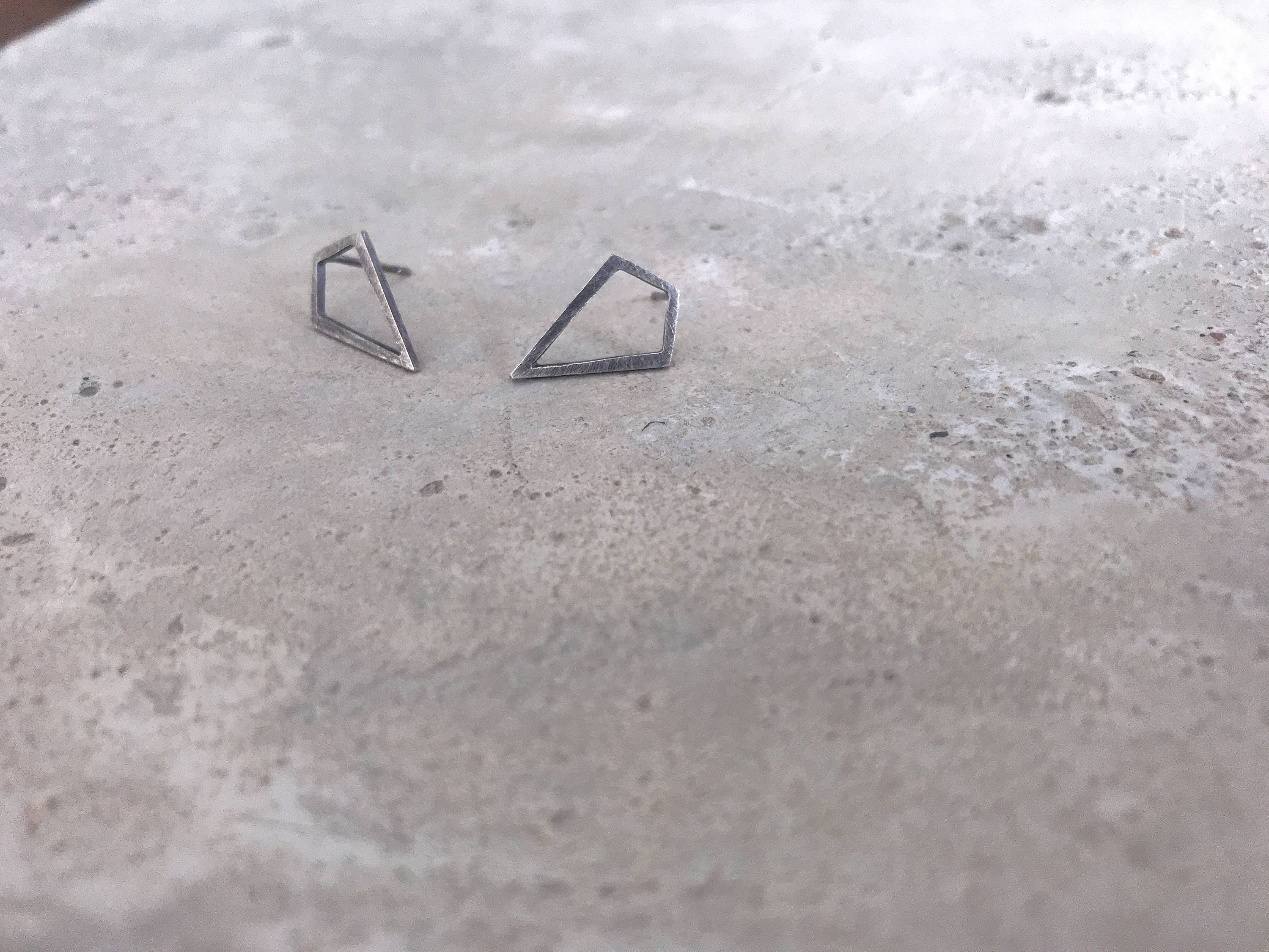 Uneven Signature Ear Jackets Earrings