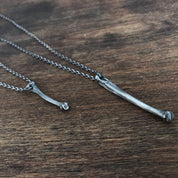 Big Cat Bone Pendant Necklace - Ready to Ship