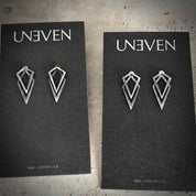 Uneven Signature Ear Jackets Earrings