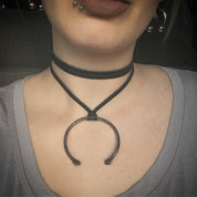 Cat Bone Cuff Bracelet