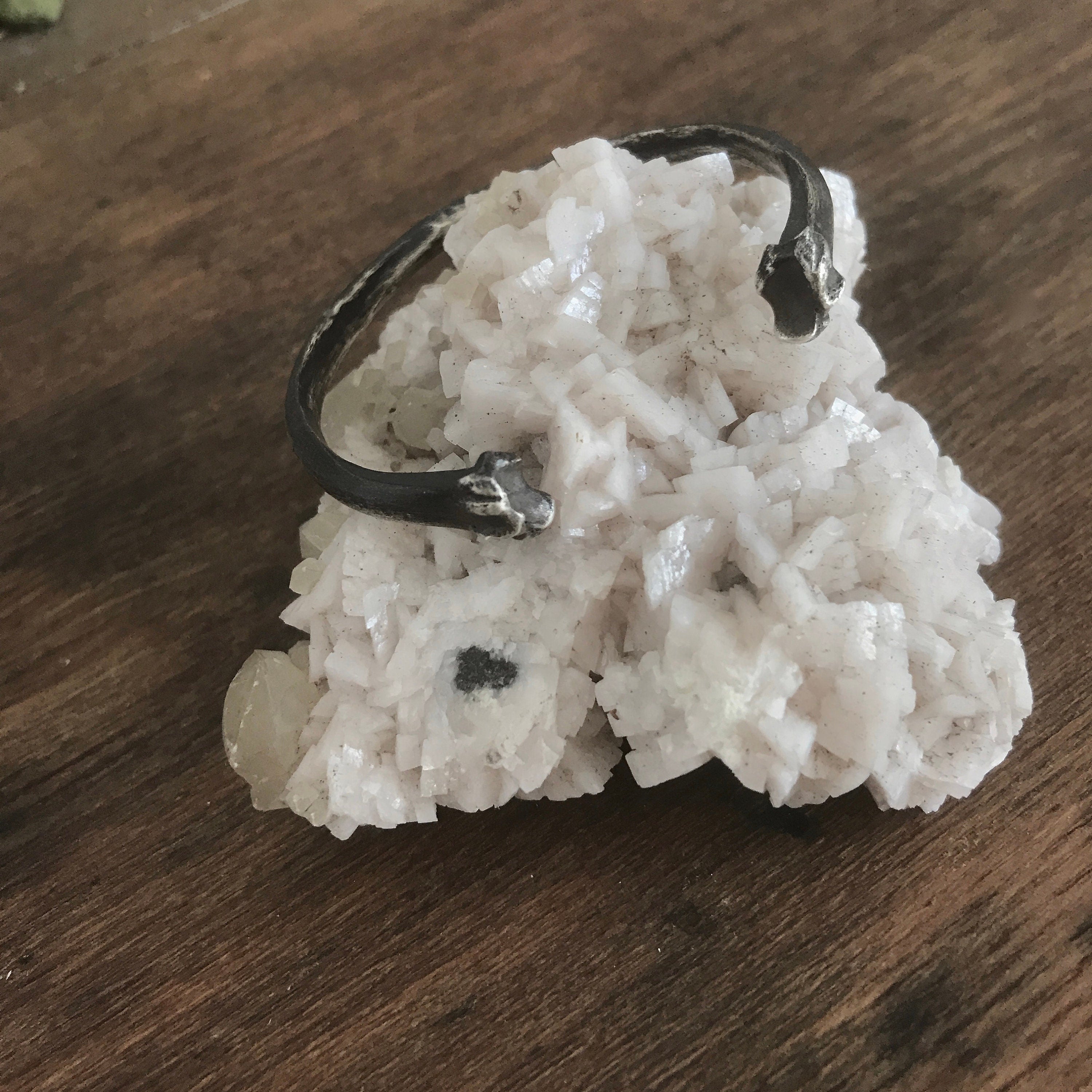 Cat Bone Cuff Bracelet - Ready to Ship