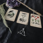 Magical Triangle Hallows Pendant Necklace - Ready to Ship