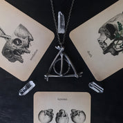 Magical Triangle Hallows Pendant Necklace - Ready to Ship