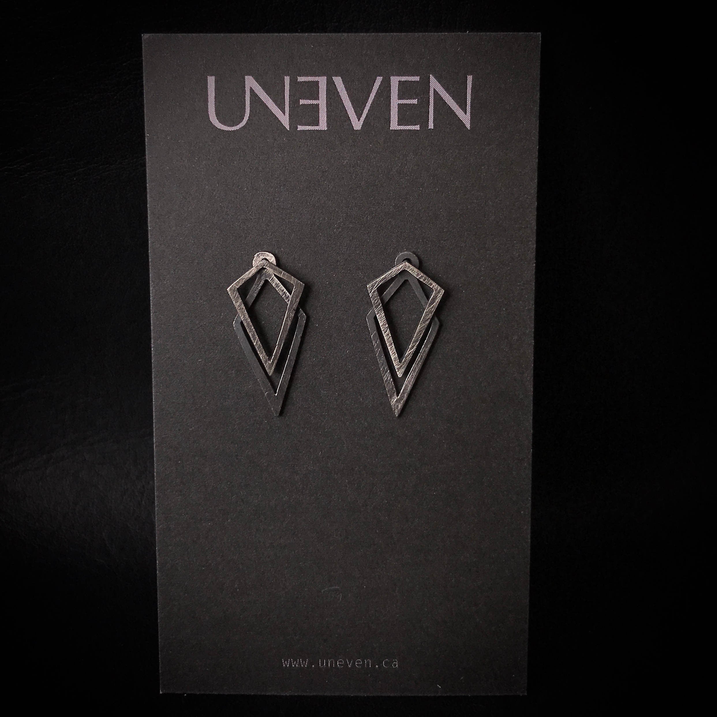 Uneven Signature Ear Jackets Earrings
