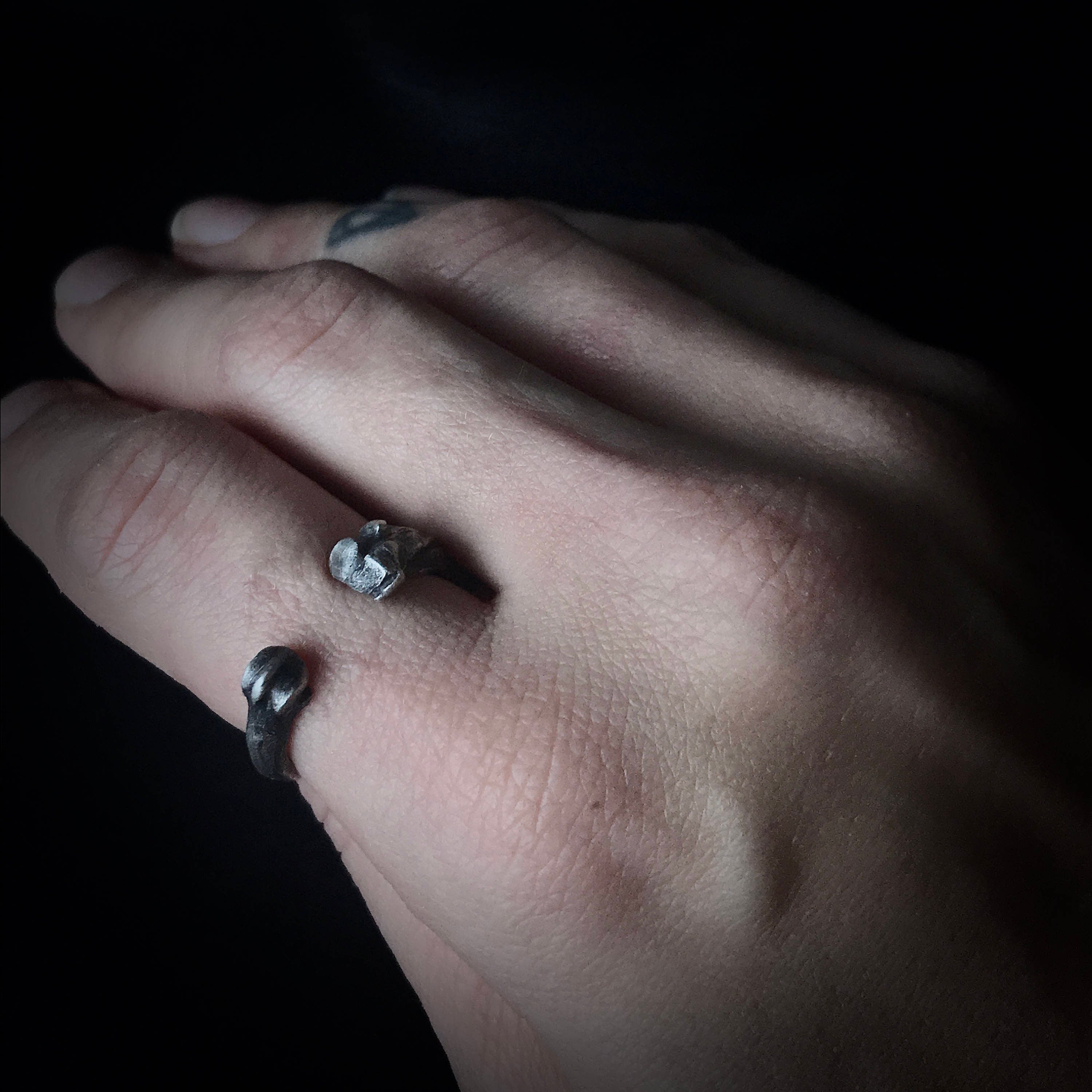 Cat Bone Ring