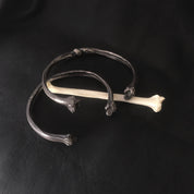 Cat Bone Cuff Bracelet - Ready to Ship