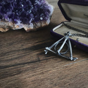 Magical Triangle Hallows Pendant Necklace - Ready to Ship