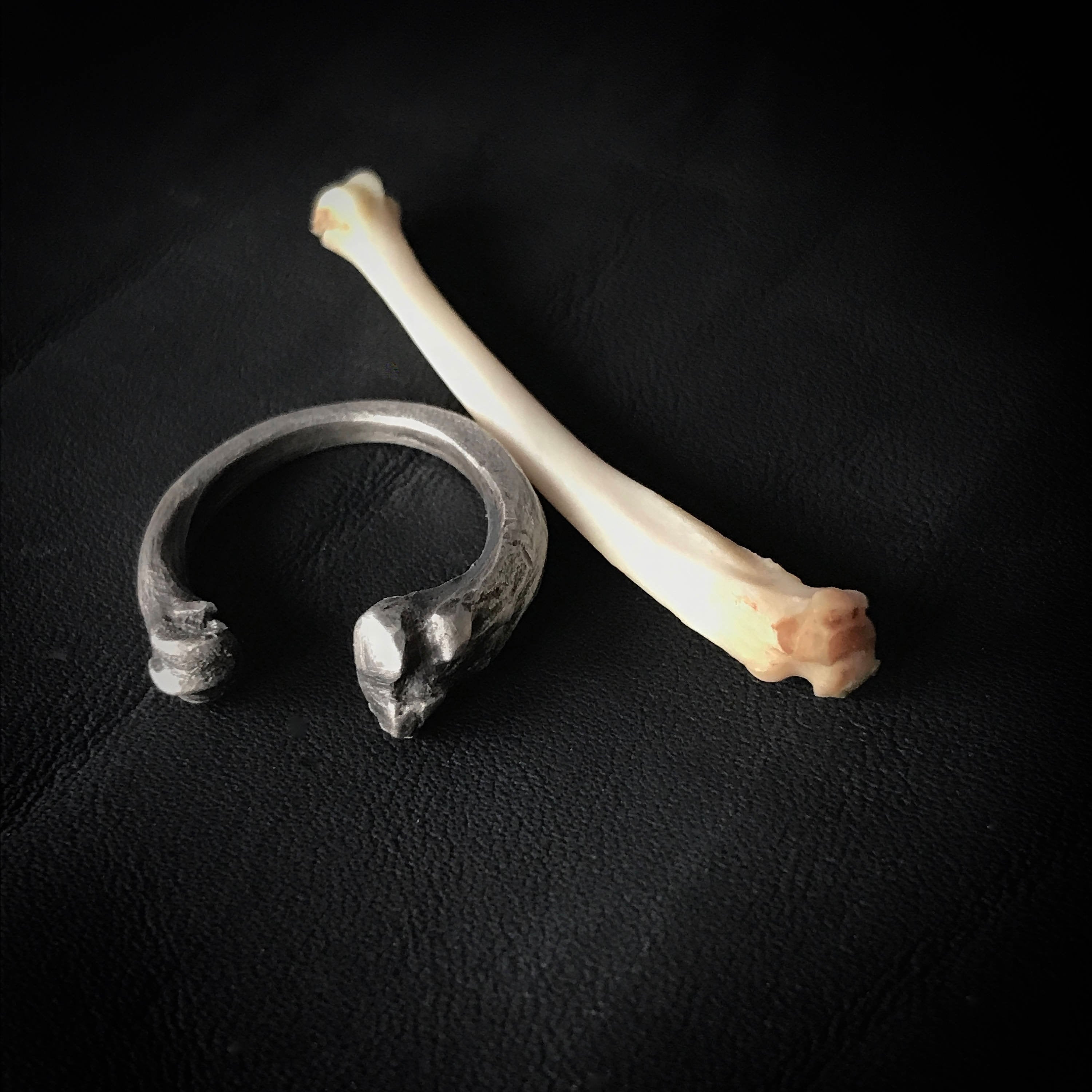 Real Human Bone Ring