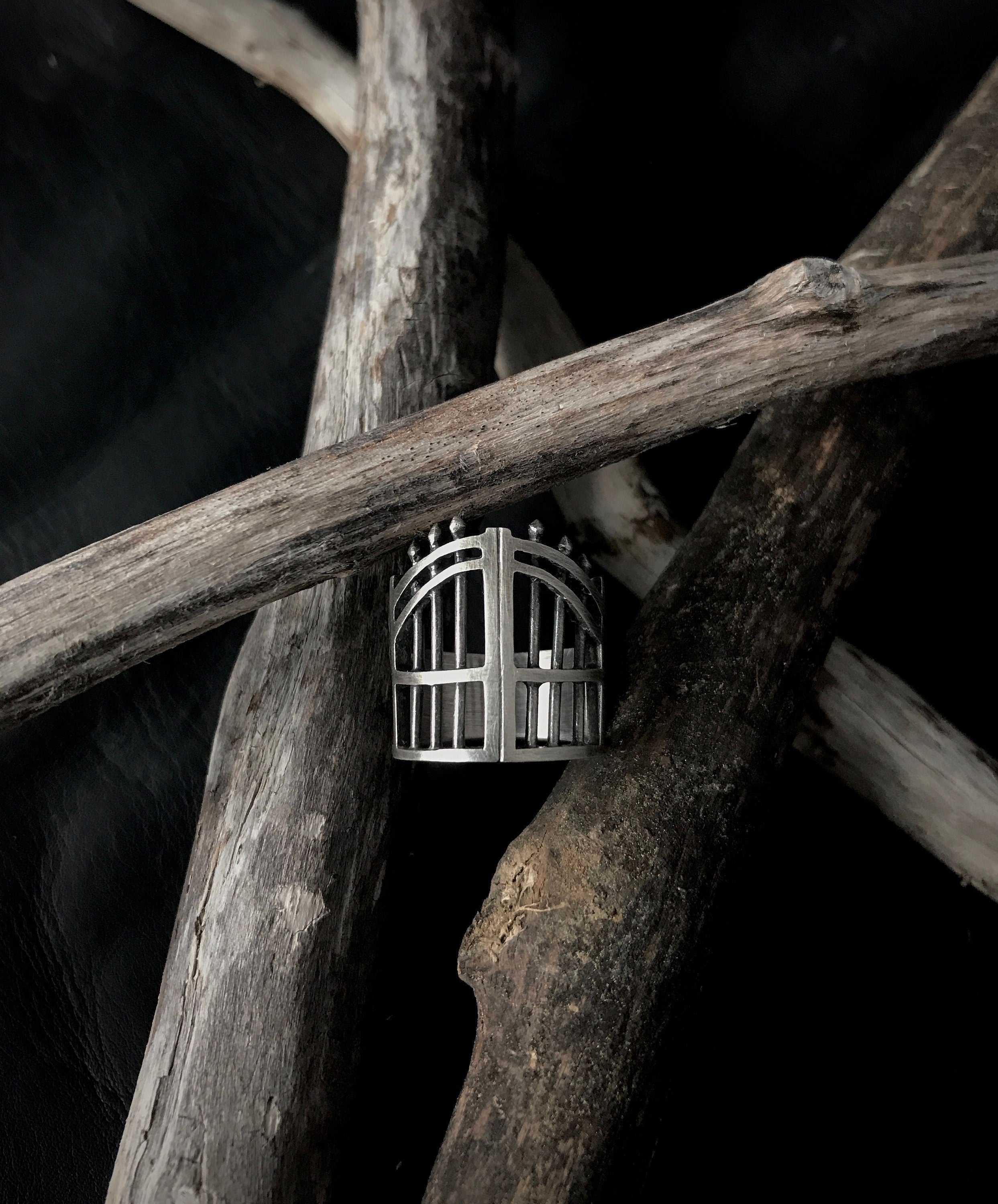 Cemetery Gate Ring - Ready to Ship