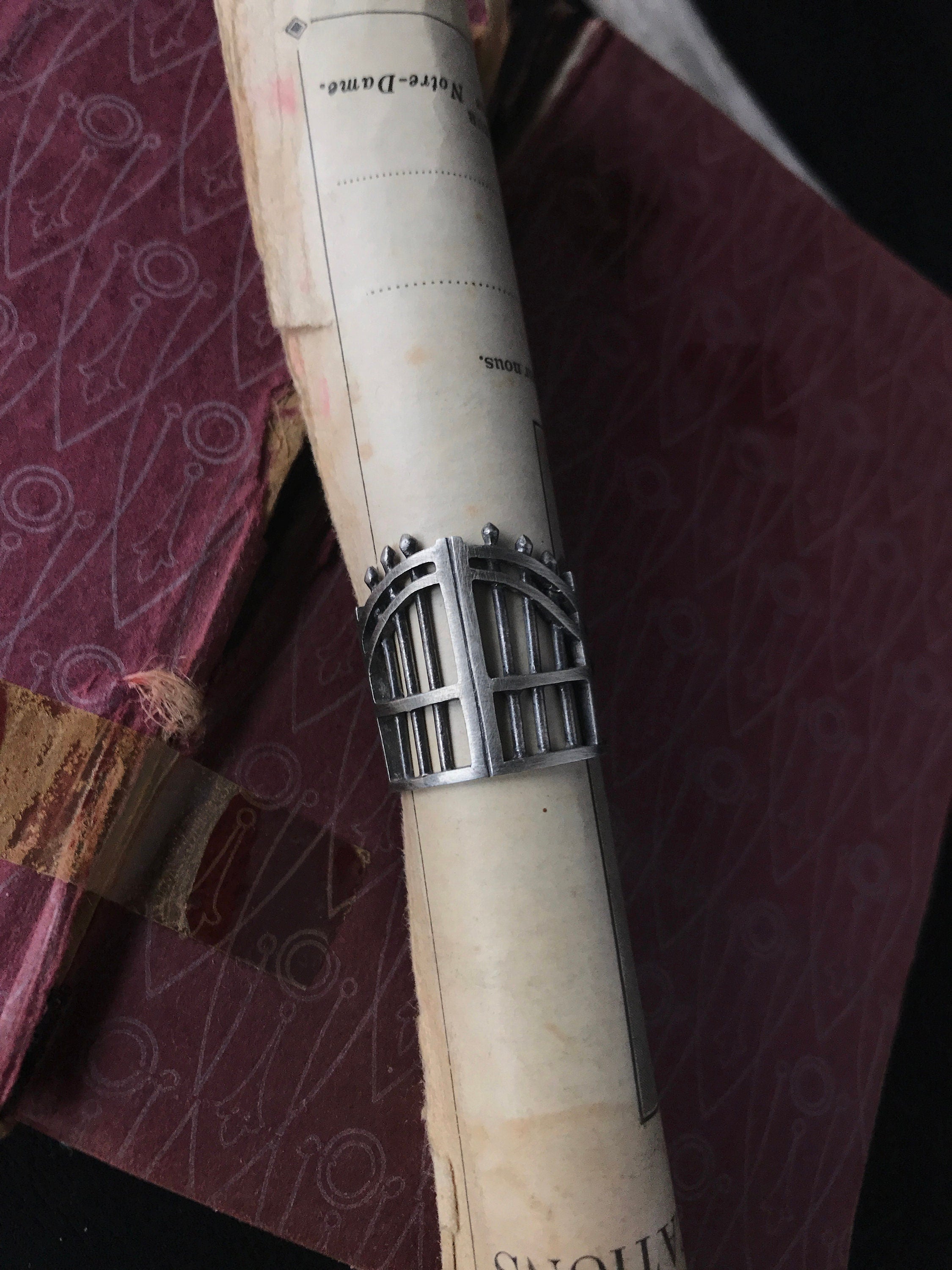 Cemetery Gate Ring - Ready to Ship