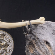 Mini Ouroboros Hoops Earrings