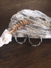 Mini Ouroboros Hoops Earrings