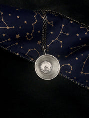 The Grim, Divination Tea Cup Pendant Necklace - Ready to Ship