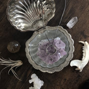 Mini Dangling Ouroboros Pendant Necklace