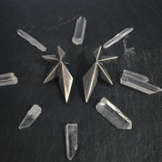 Geometric Star Earrings