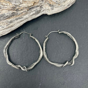 Big Ouroboros Hoops earrings