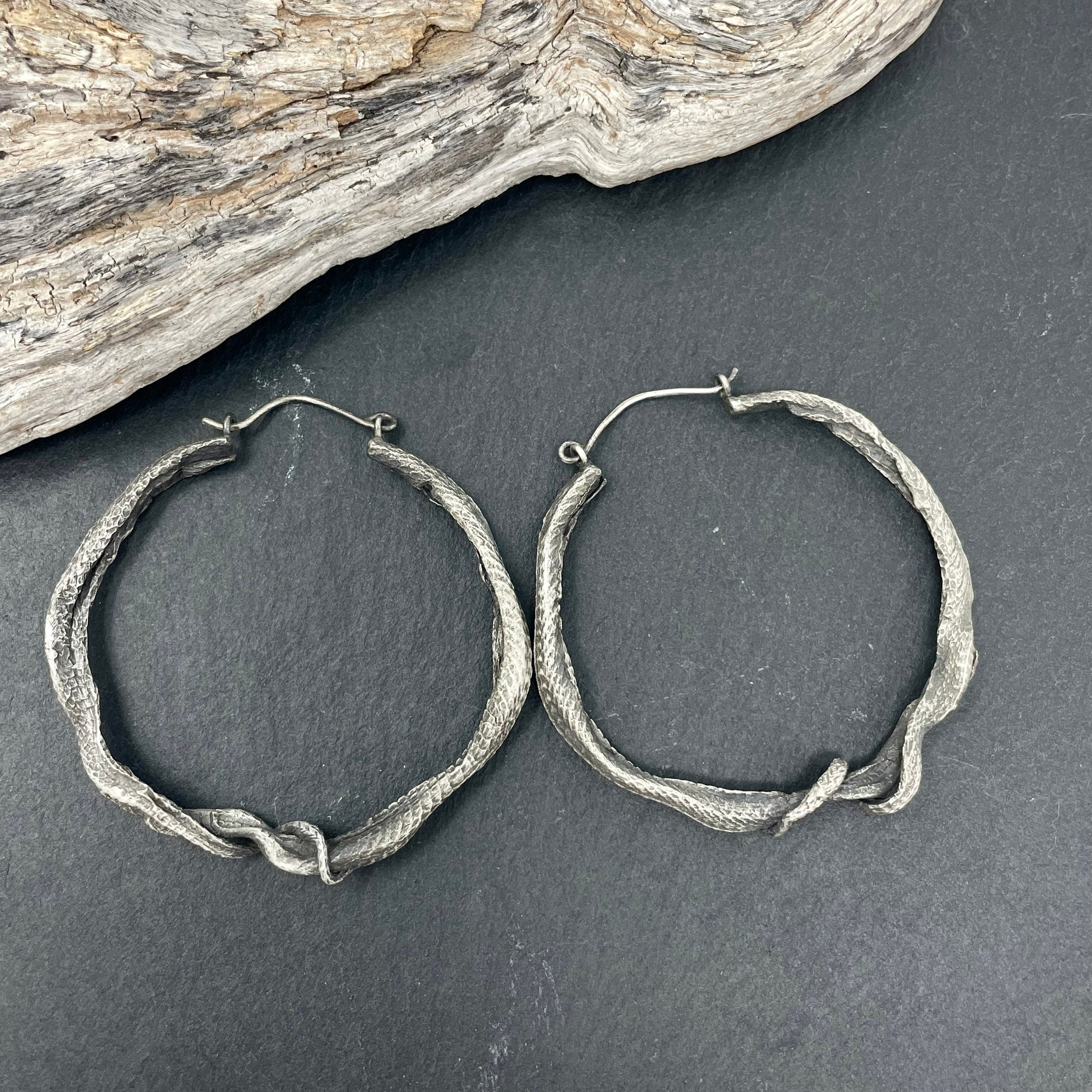 Big Ouroboros Hoops earrings