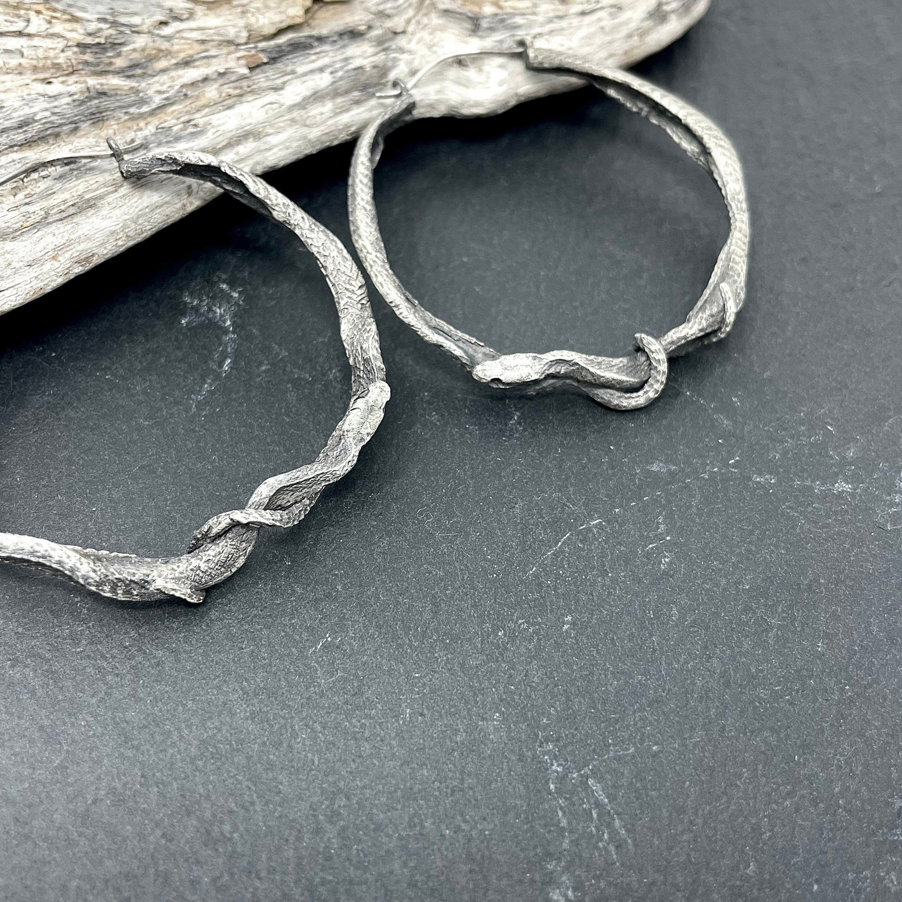 Big Ouroboros Hoops earrings