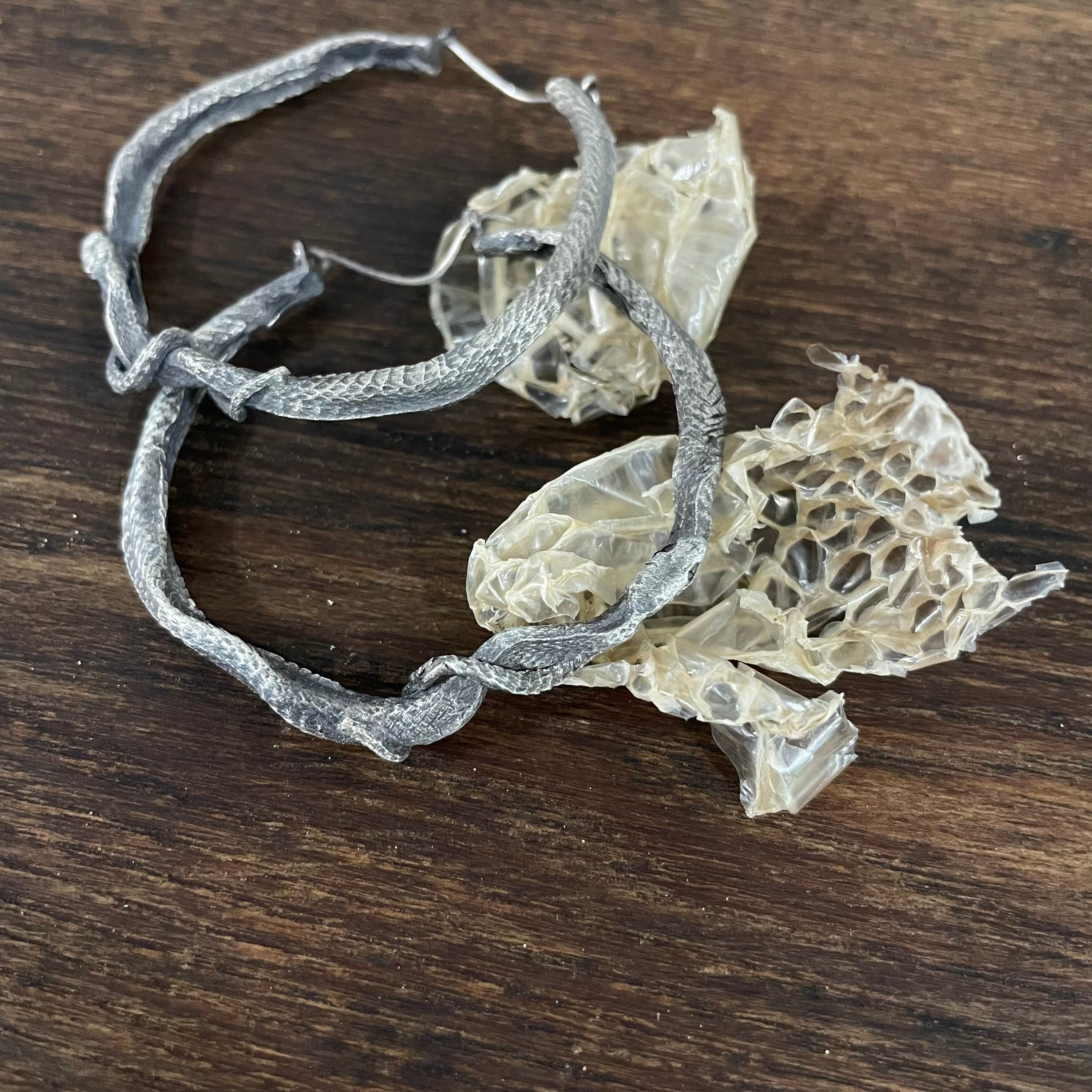 Big Ouroboros Hoops earrings