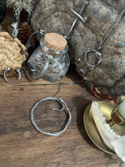 Huge Ouroboros Pendant Necklace