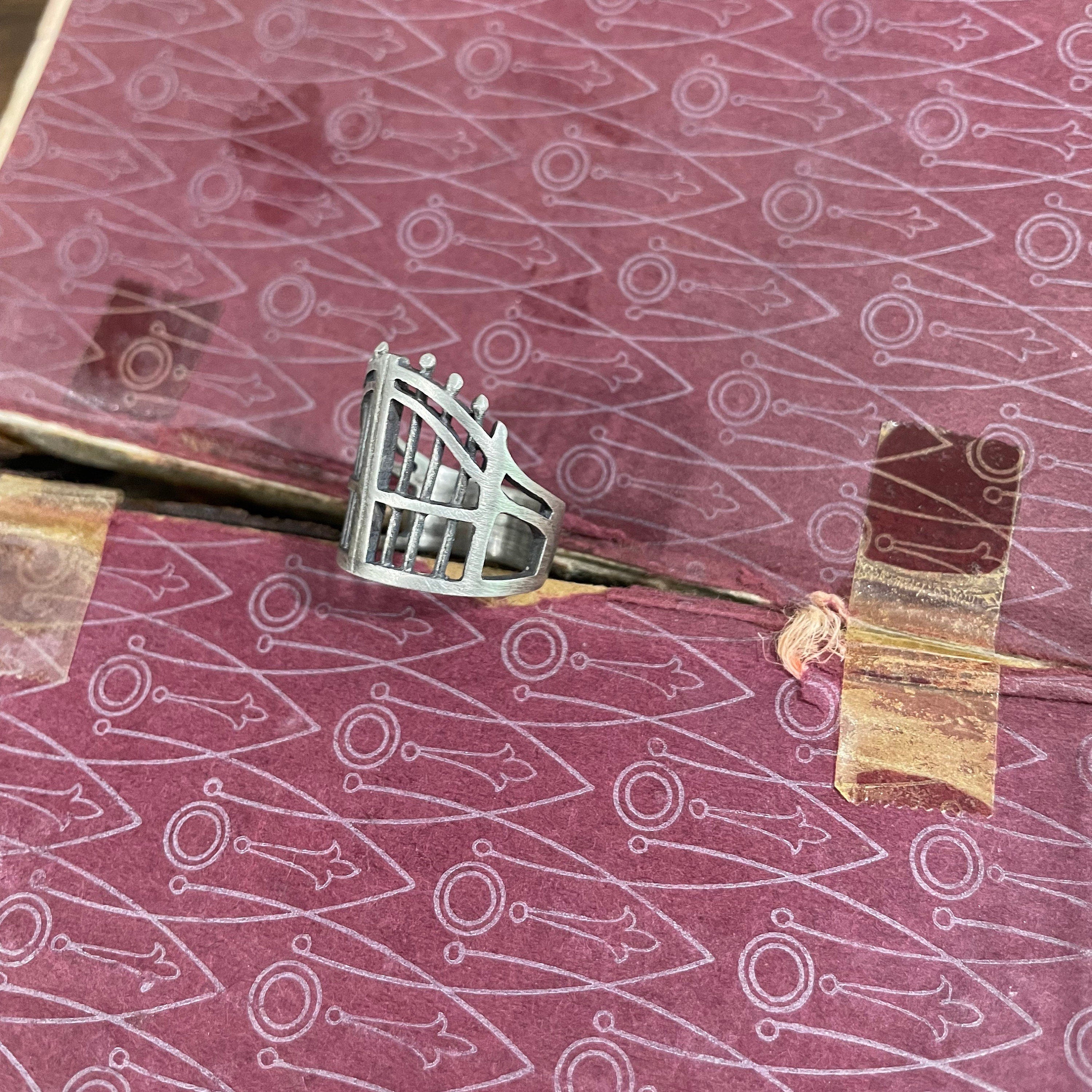 Cemetery Gate Ring - Ready to Ship