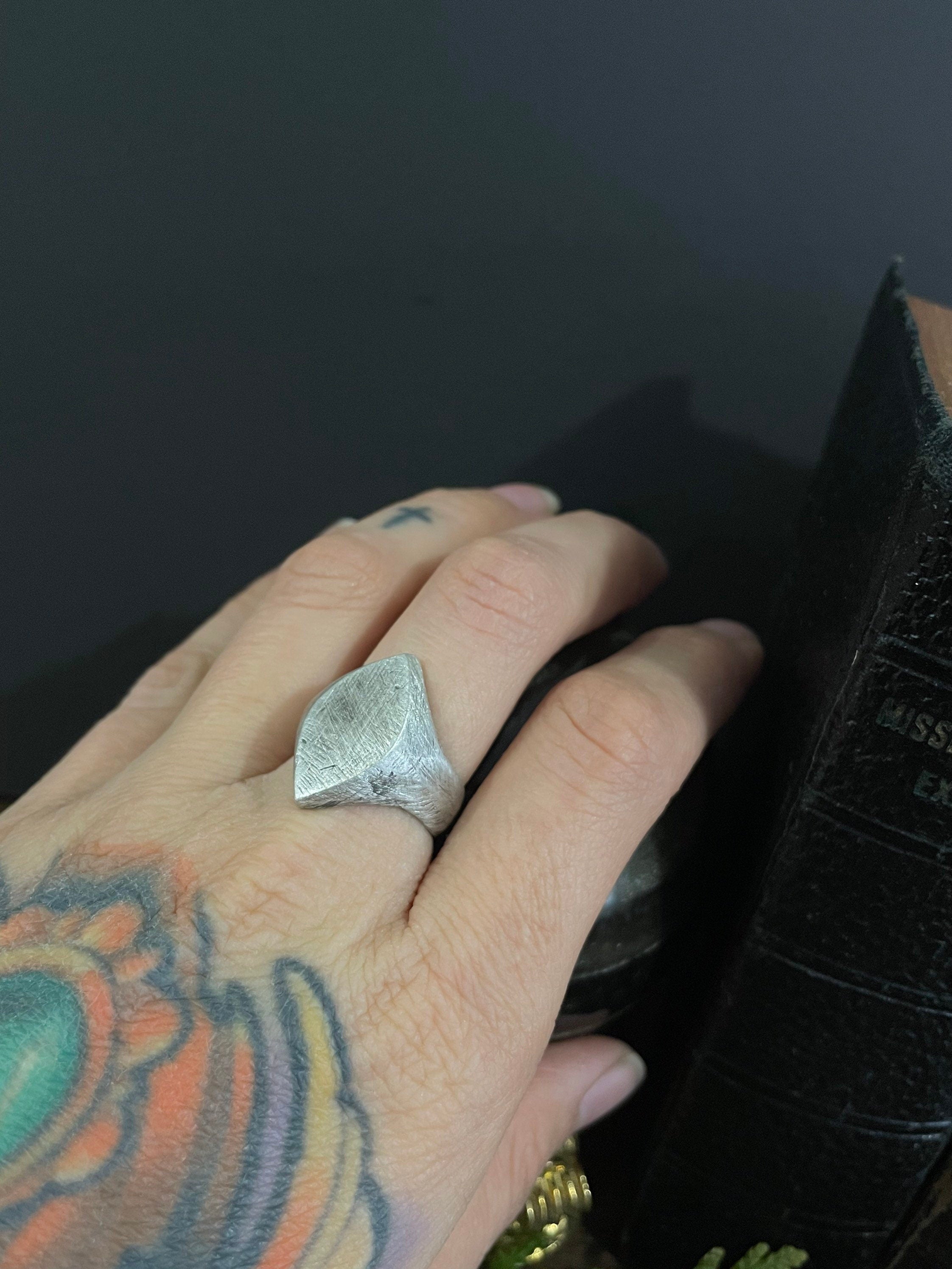 Marquise Signet Ring