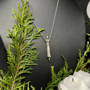 Midnight Society Pendant - Burning at Both ends Candle Necklace