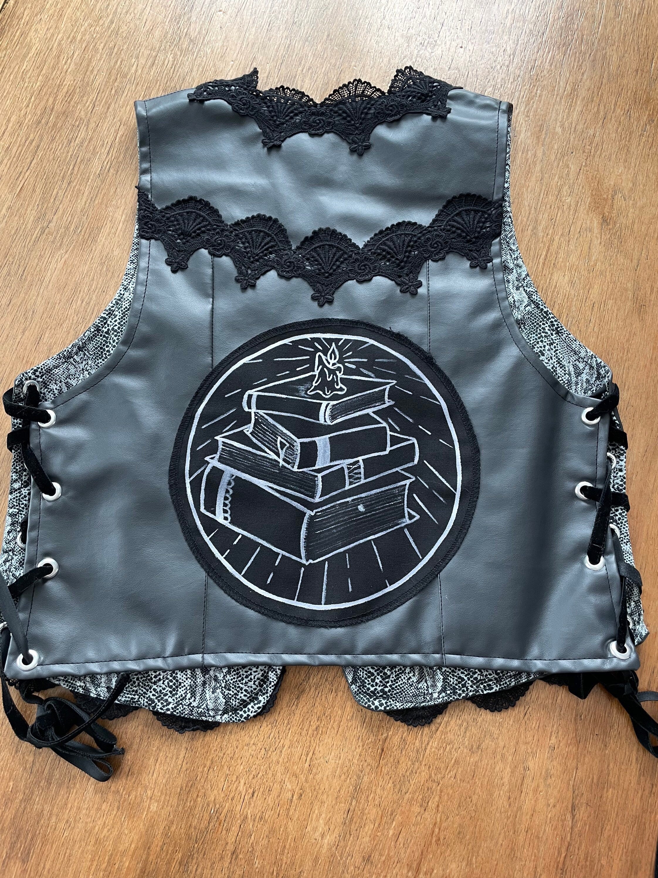 Midnight Society Vest - Petals