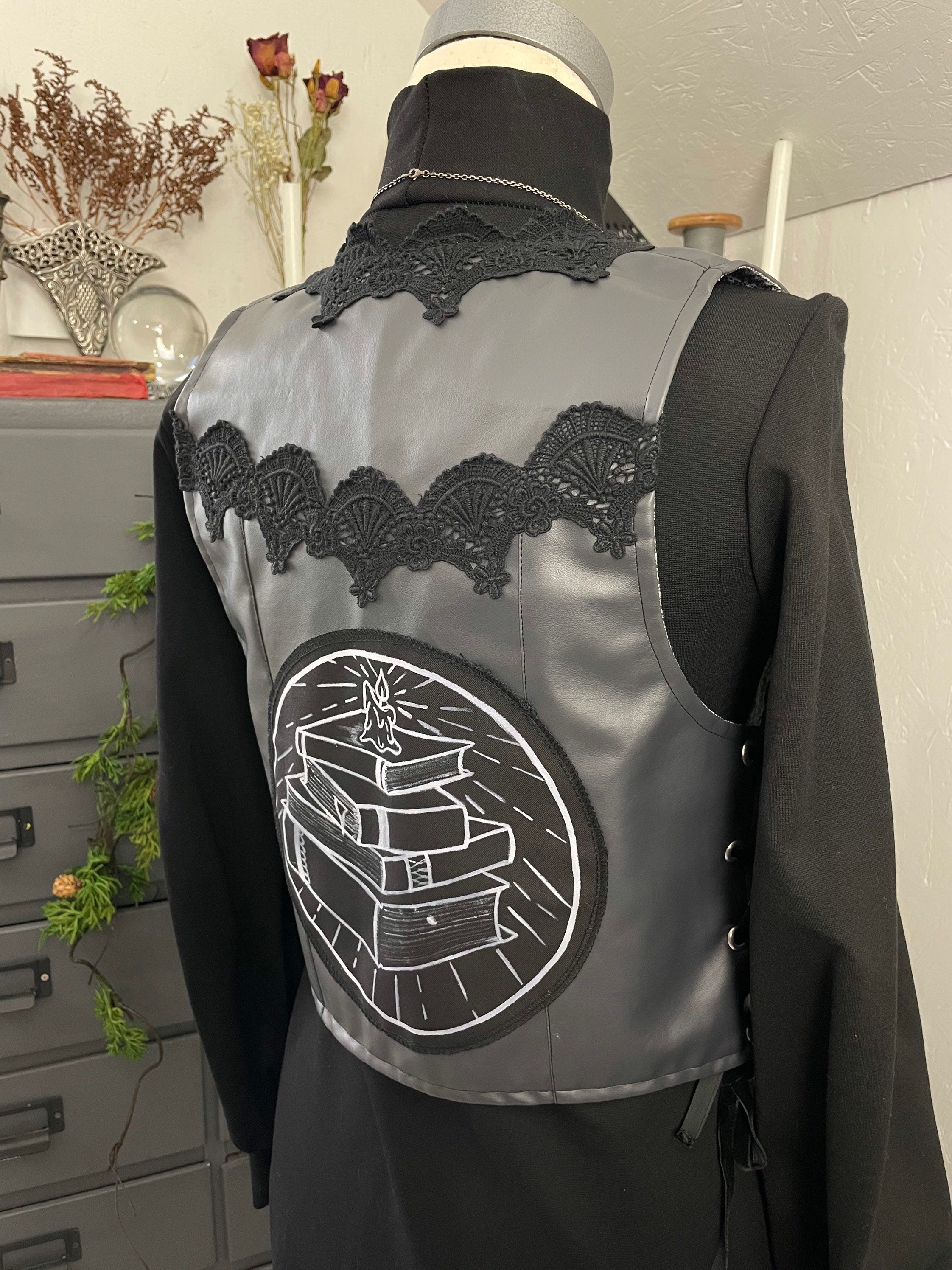 Midnight Society Vest - Petals