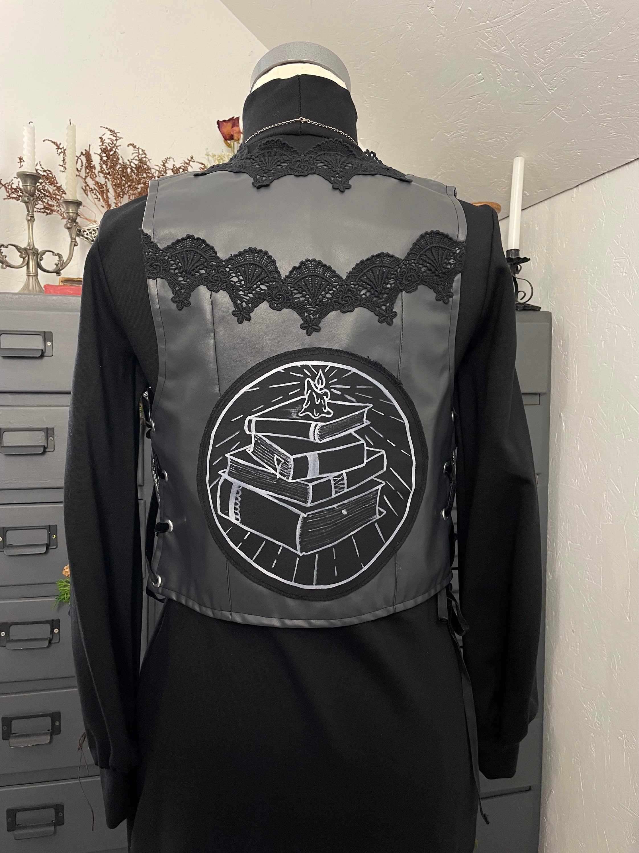 Midnight Society Vest - Petals