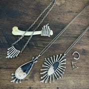 Tiny Cat Bones Ear Studs Earrings