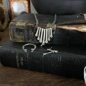 Tiny Cat Bones Ear Studs Earrings