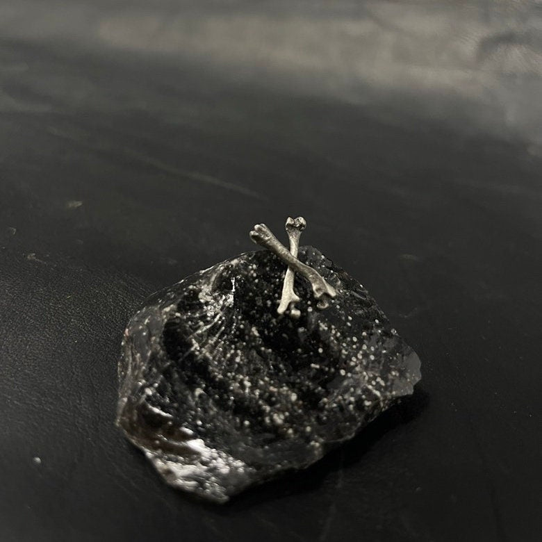 Tiny Cat Bones Ear Studs Earrings