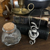 Entangled Snake Pendant Necklace