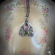 Strange Fascination Planchette Pendant Chartreuse LIMITED- Uneven X Olivia Faust