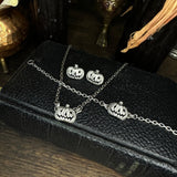 Small Classic Jack-O Pumpkin Necklace - Limited Pre-Order